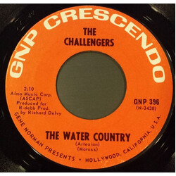 The Challengers The Water Country USED VINYL 7INCH 45 RPM SINGLE