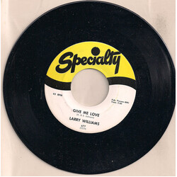 Larry Williams (3) Give Me Love / Teardrops USED VINYL 7INCH 45 RPM REISSUE