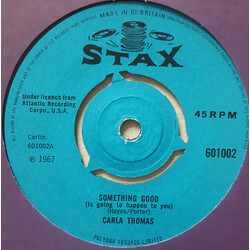 Carla Thomas Something Good (Is Going To Happen To You) USED VINYL 7INCH SINGLE 45 RPM