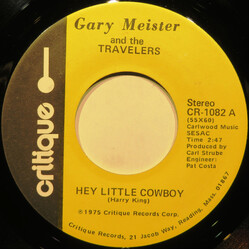 Gary Meister (2) Hey Little Cowboy USED VINYL 7INCH 45 RPM