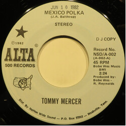 Tommy Mercer (2) Mexico Polka USED VINYL 7INCH 45 RPM PROMO