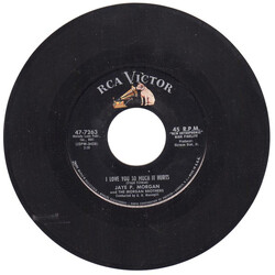 Jaye P. Morgan I Love You So Much It Hurts USED VINYL 7INCH 45 RPM SINGLE MONO