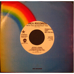 Steve Jones (2) With You Or Without You USED VINYL 7INCH 45 RPM PROMO STEREO