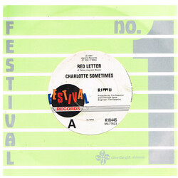 Charlotte Sometimes (2) Red Letter USED VINYL 7INCH SINGLE
