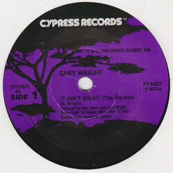 Gary Wright It Ain't Right Vinyl 7" USED
