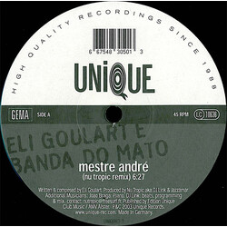 Eli Goulart E Banda Do Mato Mestre André USED VINYL 12INCH