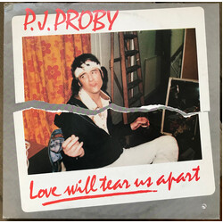 P.J. Proby Love Will Tear Us Apart VINYL 12" USED