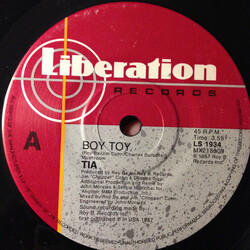Tia Boy Toy USED VINYL 7INCH 45 RPM SINGLE
