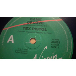 Tex Pistol The Game Of Love USED VINYL 7INCH SINGLE