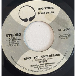 Think (2) Once You Understand USED VINYL 7INCH 45 RPM SINGLE REISSUE
