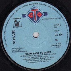 Voyage From East To West / Scots Machine USED VINYL 7INCH 45 RPM SINGLE