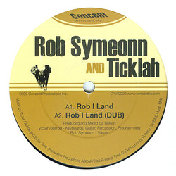 Rob Symeonn / Ticklah Rob I Land Vinyl 12" USED