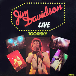 Jim Davidson Jim Davidson Live – Too Risky Vinyl LP USED