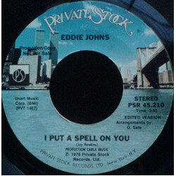 Eddie Johns I Put A Spell On You USED VINYL 7INCH SINGLE PROMO