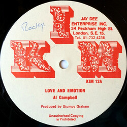 Al Campbell Love And Emotion USED VINYL 12INCH
