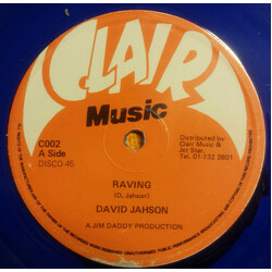 David Jahson Raving / Together USED VINYL 12INCH