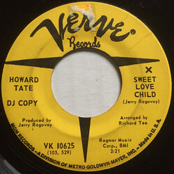 Howard Tate Sweet Love Child / I'm Your Servant USED VINYL 7INCH 45 RPM PROMO