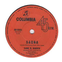 Hank Marvin Sacha USED VINYL 7INCH 45 RPM SINGLE