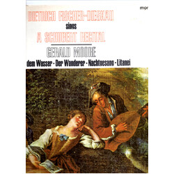 Dietrich Fischer-Dieskau Sings A Schubert Recital (Including Auf Dem Wasser, Der Wanderer, Nachtgesang, Litanei) Vinyl LP USED