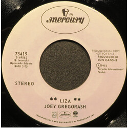 Joey Gregorash Liza USED VINYL 7INCH 45 RPM PROMO