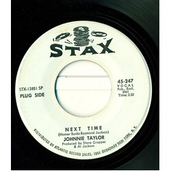 Johnnie Taylor Next Time / Sundown USED VINYL 7INCH 45 RPM SINGLE PROMO