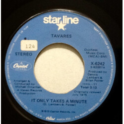 Tavares It Only Takes A Minute USED VINYL 7INCH 45 RPM