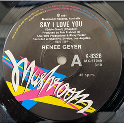 Renee Geyer Say I Love You VINYL 7" USED