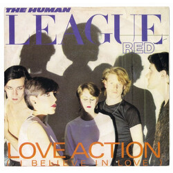 The Human League Love Action (I Believe In Love) USED VINYL 7INCH SINGLE 45 RPM