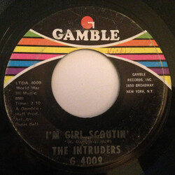 The Intruders I'm Girl Scoutin' USED VINYL 7INCH 45 RPM SINGLE