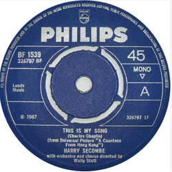 Harry Secombe This Is My Song / Song Of The Valley Vinyl 7" USED