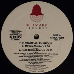 The Rance Allen Group Miracle Worker / God Bless America USED VINYL 12INCH PROMO STEREO