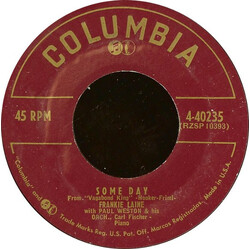 Frankie Laine / Paul Weston And His Orchestra Some Day / There Must Be A Reason USED VINYL 7INCH 45 RPM SINGLE STYRENE