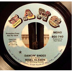 Nigel Olsson Dancin' Shoes USED VINYL 7INCH 45 RPM PROMO STEREO MONO