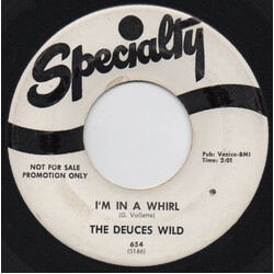 The Deuces Wild I'm In A Whirl USED VINYL 7INCH 45 RPM PROMO