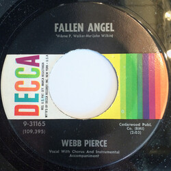 Webb Pierce Fallen Angel USED VINYL 7INCH 45 RPM SINGLE