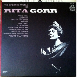 Rita Gorr / Orchestre National De L'Opéra De Paris / André Cluytens The Operatic World Of Rita Gorr Vinyl LP USED