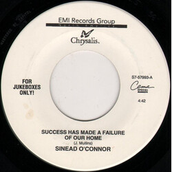 Sinéad O'Connor Success Has Made A Failure Of Our Home VINYL 7" USED