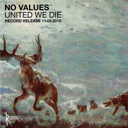 No Values United We Die USED VINYL 7INCH EP