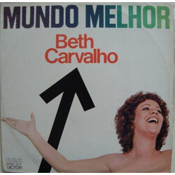 Beth Carvalho Mundo Melhor Vinyl LP USED
