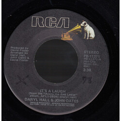 Daryl Hall & John Oates It's A Laugh USED VINYL 7INCH 45 RPM SINGLE