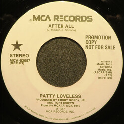 Patty Loveless After All USED VINYL 7INCH 45 RPM PROMO