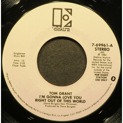 Tom Grant I'm Gonna Love You Right Out Of This World USED VINYL 7INCH 45 RPM PROMO STEREO MONO