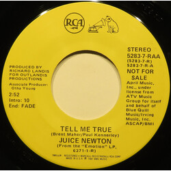 Juice Newton Tell Me True USED VINYL 7INCH 45 RPM PROMO STEREO