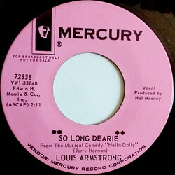 Louis Armstrong So Long Dearie USED VINYL 7INCH 45 RPM SINGLE PROMO
