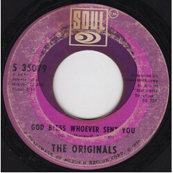 The Originals God Bless Whoever Sent You USED VINYL 7INCH 45 RPM