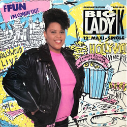Big Lady K Ffun / I'm Comin' Out USED VINYL 12INCH 33 S RPM MAXI-SINGLE PROMO