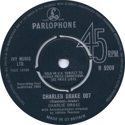 Charlie Drake Charles Drake 007 USED VINYL 7INCH 45 RPM SINGLE