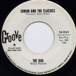 Junior & The Classics The Dog USED VINYL 7INCH 45 RPM PROMO