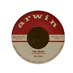Ted Ross The Brain / All Cried Out USED VINYL 7INCH 45 RPM