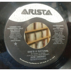 Rob Crosby She's A Natural USED VINYL 7INCH 45 RPM SINGLE PROMO STEREO